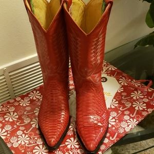 Vintage Cowboy Lady Boot Size 7.5